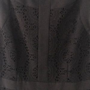 Ellen Tracy crochet shift dress